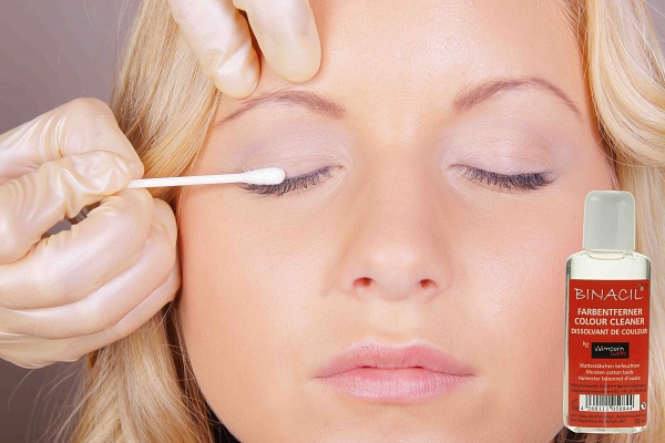 BINACIL Eyelash & Eyebrow Tint - Instruction Step 11 BINACIL Eyelash & Eyebrow Tint - Instruction Step 11