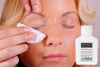 Tenir las pestanas con BINACIL - Paso 2 Tenir las pestanas con BINACIL - Paso 2